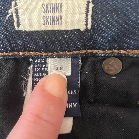 Madewell Skinny Skinny Blue Jeans Size 28 Women NWOT - Picture 10 of 11